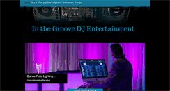 Desktop Screenshot of inthegroovedje.com